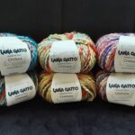 Mélange laine et coton aux multiples couleurs